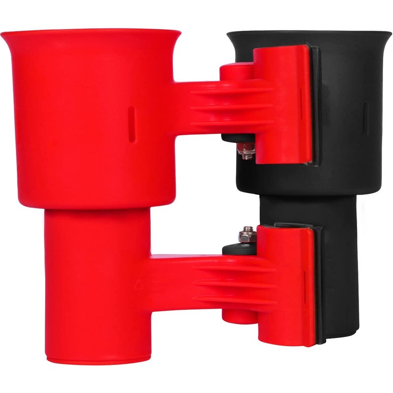 ROBOCUP, RED & Black, Updated Version, Best Cup Holder for Drinks, Fishing Rod/Pole, Boat, Beach Chair, Golf Cart, Wheelchair, Walker, Drum Sticks, Microphone Stand - Image 3
